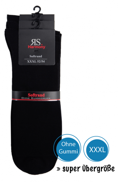 XXXL Socken | schwarz XXXL Socken | schwarz